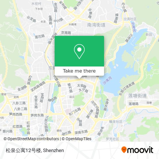 松泉公寓12号楼 map
