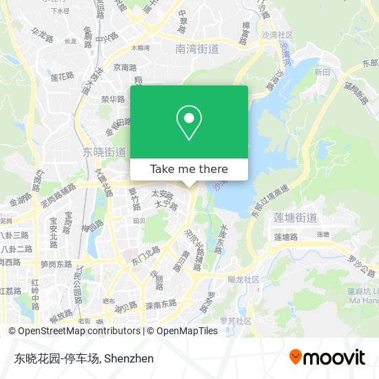东晓花园-停车场 map