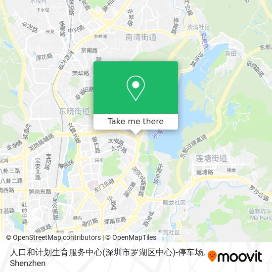 人口和计划生育服务中心(深圳市罗湖区中心)-停车场 map