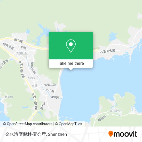 金水湾度假村-宴会厅 map