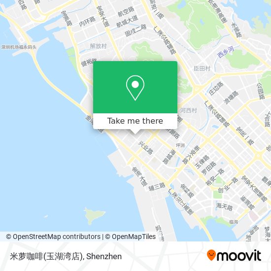米萝咖啡(玉湖湾店) map