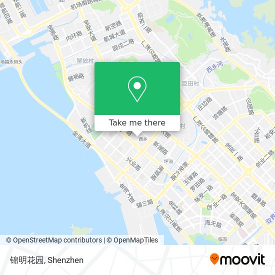 锦明花园 map