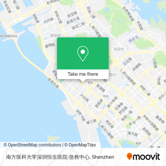 南方医科大学深圳恒生医院-急救中心 map