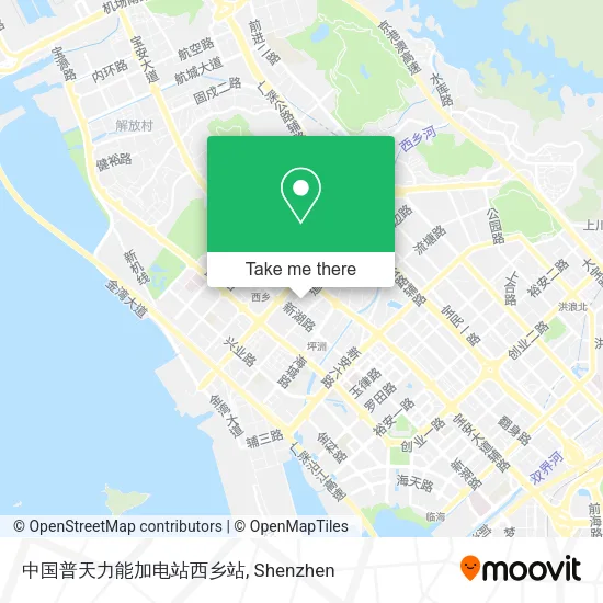 中国普天力能加电站西乡站 map