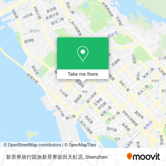 新景界旅行国旅新景界坂田天虹店 map