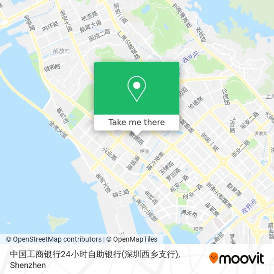 中国工商银行24小时自助银行(深圳西乡支行) map