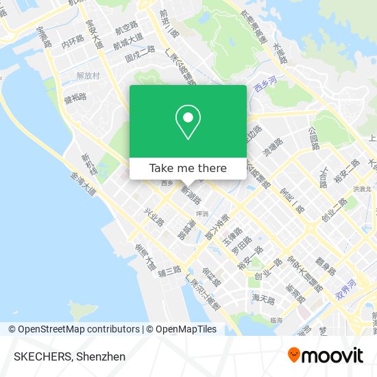 SKECHERS map