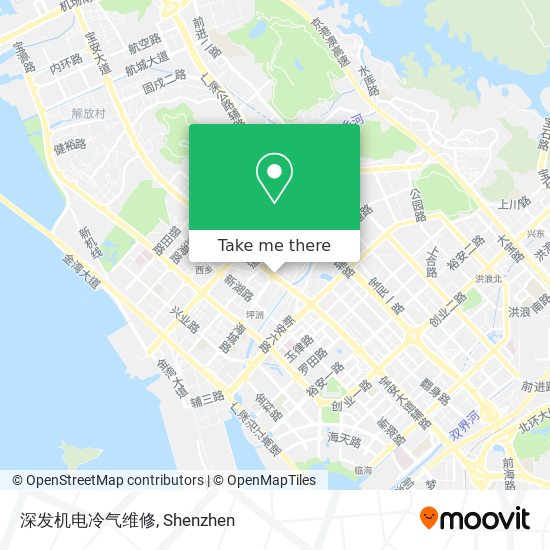 深发机电冷气维修 map