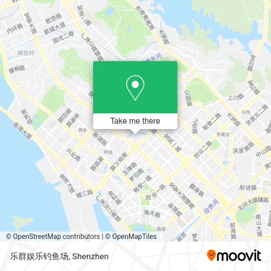 乐群娱乐钓鱼场 map