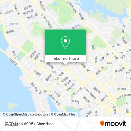 美宜佳(no.6995) map