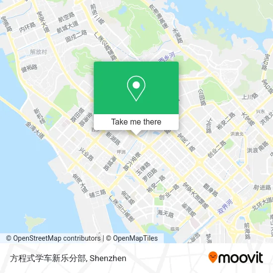 方程式学车新乐分部 map