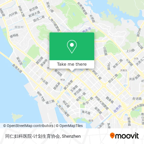 同仁妇科医院-计划生育协会 map