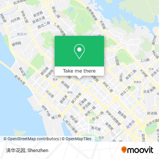 满华花园 map