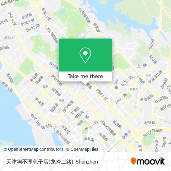 天津狗不理包子店(龙吟二路) map