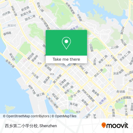 西乡第二小学分校 map