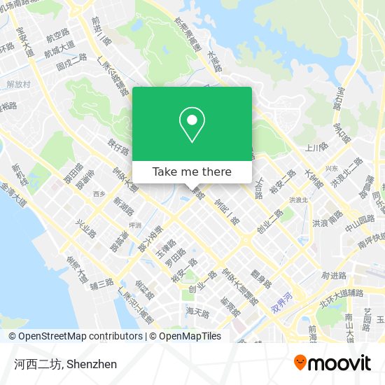 河西二坊 map