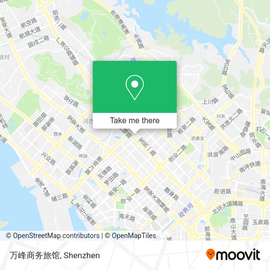 万峰商务旅馆 map