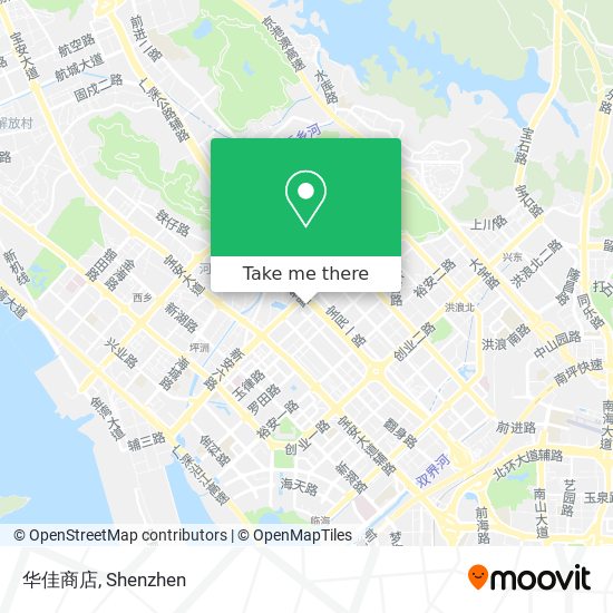 华佳商店 map