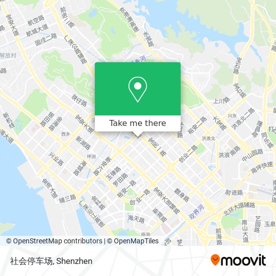 社会停车场 map