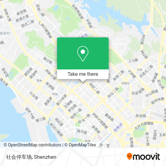 社会停车场 map