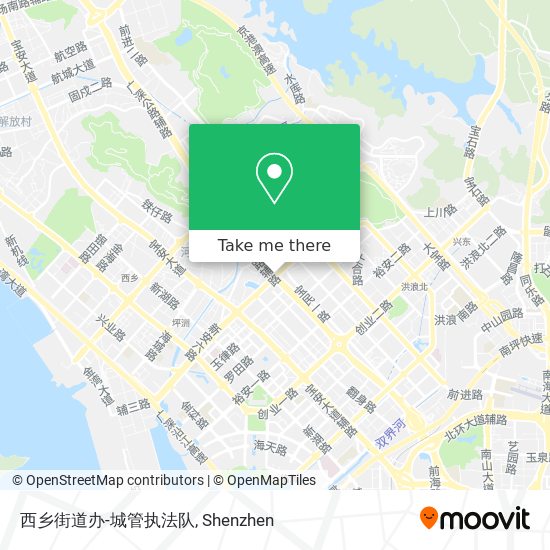 西乡街道办-城管执法队 map