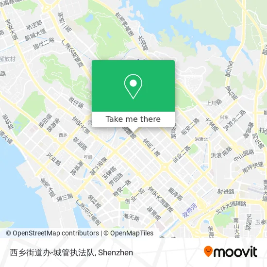 西乡街道办-城管执法队 map