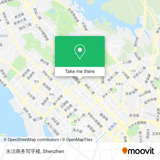 永洁商务写字楼 map