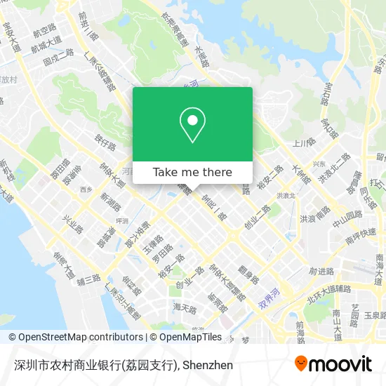 深圳市农村商业银行(荔园支行) map