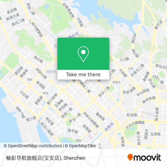 畅影导航旗舰店(宝安店) map