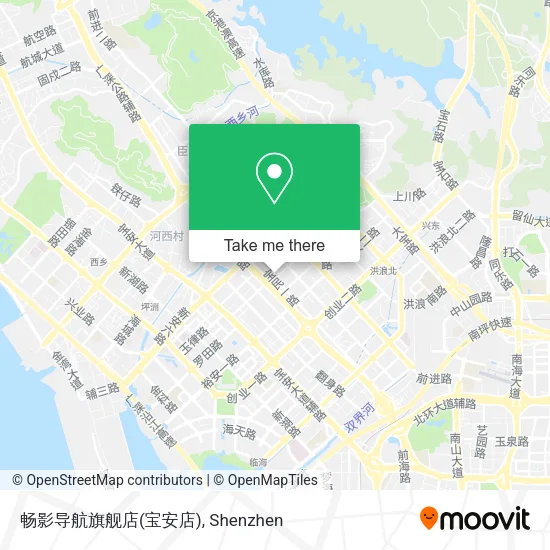 畅影导航旗舰店(宝安店) map
