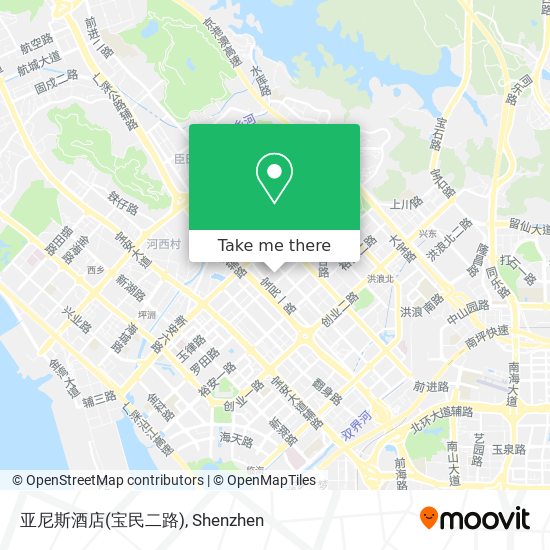 亚尼斯酒店(宝民二路) map