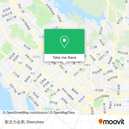 新活力会所 map