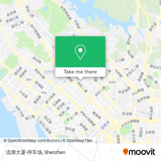 流塘大厦-停车场 map