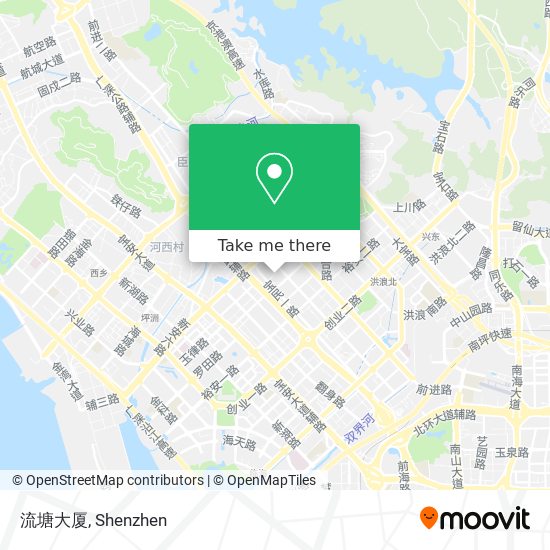 流塘大厦 map