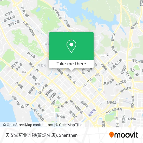 天安堂药业连锁(流塘分店) map