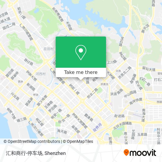 汇和商行-停车场 map