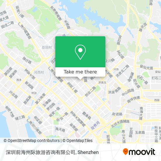 深圳前海州际旅游咨询有限公司 map