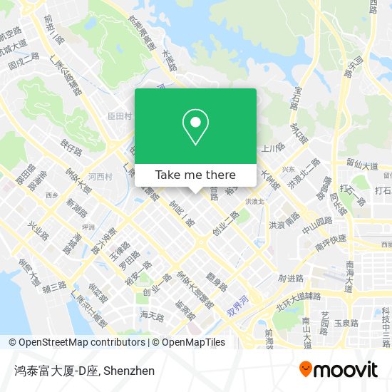鸿泰富大厦-D座 map