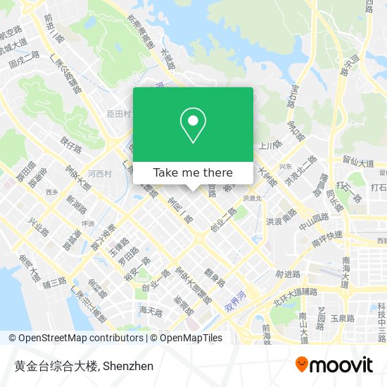 黄金台综合大楼 map