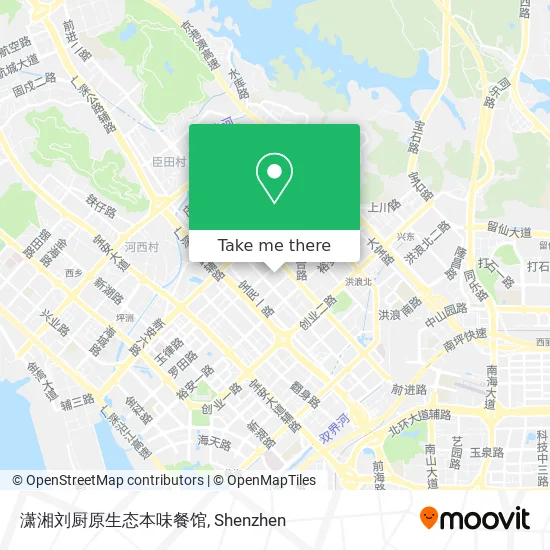 潇湘刘厨原生态本味餐馆 map