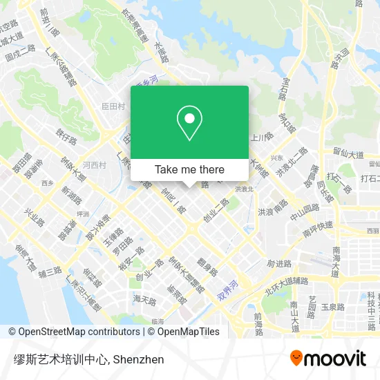 缪斯艺术培训中心 map