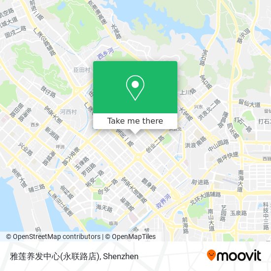 雅莲养发中心(永联路店) map