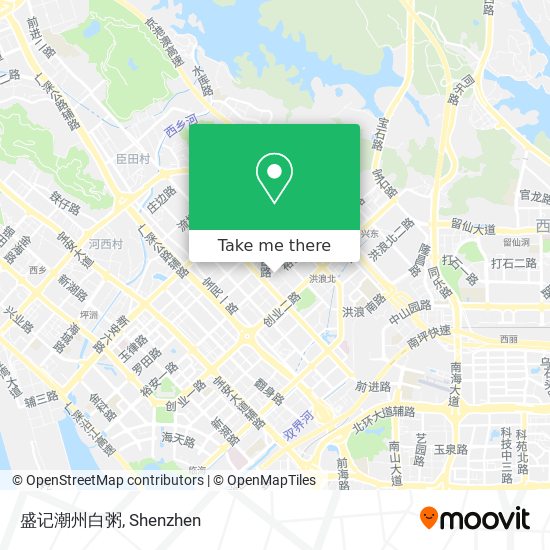 盛记潮州白粥 map