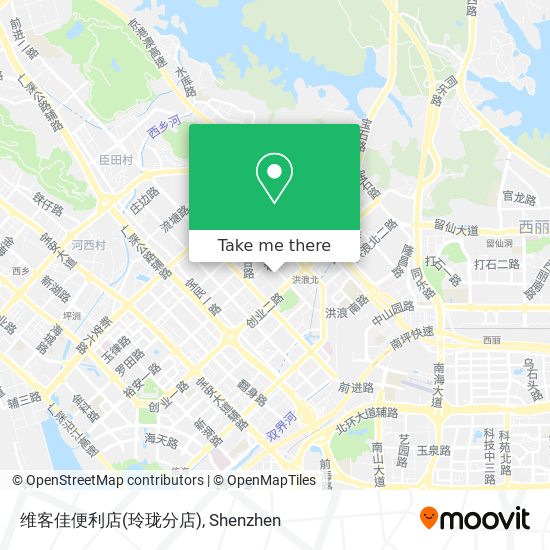 维客佳便利店(玲珑分店) map