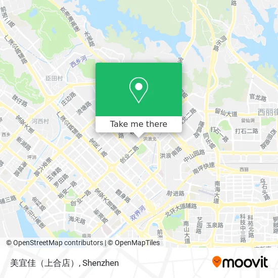 美宜佳（上合店） map