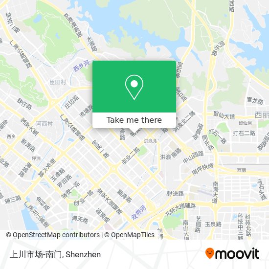上川市场-南门 map