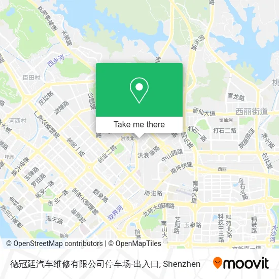 德冠廷汽车维修有限公司停车场-出入口 map