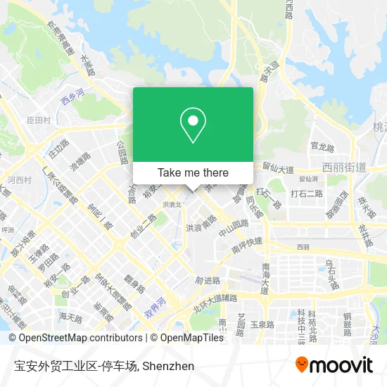 宝安外贸工业区-停车场 map