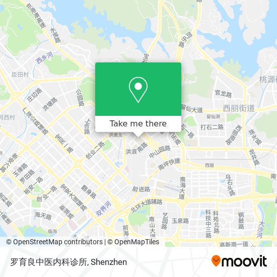 罗育良中医内科诊所 map