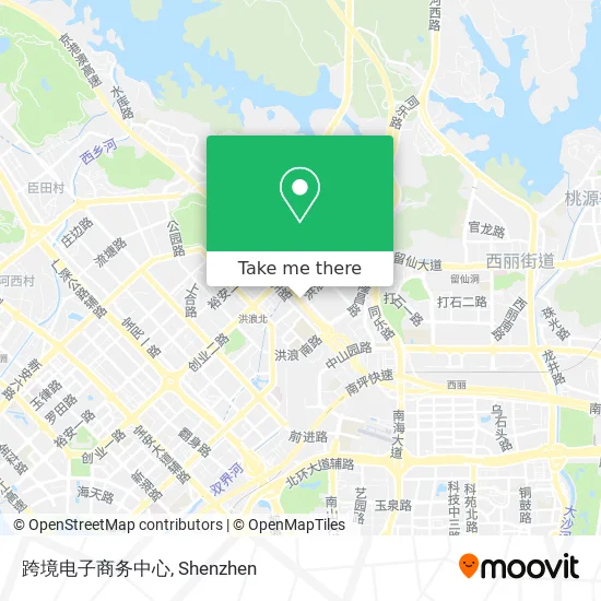 跨境电子商务中心 map